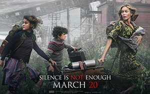 Hollywood science-fiction film `A Quiet Place Part II` (Release - March   20th, 2020)